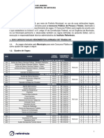 Edital de Concurso Público - Nº01/2024: 1-Dos Cargos/Vagas/Vencimentos/Jornada de Trabalho 1.1