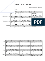 FLOR DE AZAHAR ENSAMBLE INSTRUMENTAL - Score and Parts