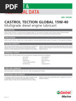 Tection Global 15W - 40