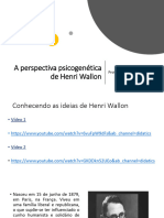 A Perspectiva Psicogenética de Wallon