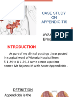 Appendicitis Casestudy PDF