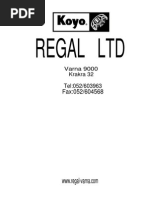 Regal LTD: Varna 9000 Krakra 32