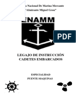 Legajo de Instruccion Cadetes Embarcados