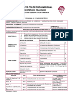 PROGRAMA 2sem - Comportamiento Del Consumidor