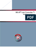 BIG-IP Link Controller Implementations
