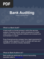 Bank Auditing