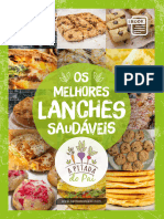 Ebook Lanches Saudaveis para A Escola e para o Trabalho