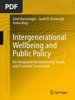 Intergenerational Wellbeing and Public Policy: Girol Karacaoglu Jacek B. Krawczyk Anita King