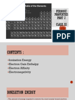 Periodic Properties Class 2