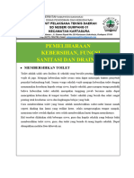 2.1.a.2 Upaya Pemeliharaan Kebersihan, Fungsi Sanitasi Dan Drainase