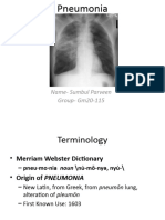 Sumbul Parveen Pneumonia