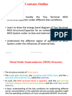 MOS Capacitor - Structure