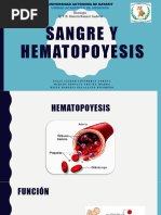 Sangre y Hematopoyesis