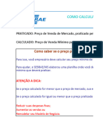 Planilha de Calculo Do Preco de Venda Na Industria