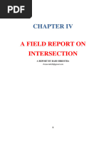 Chapter IV A Field Report On Intersectio