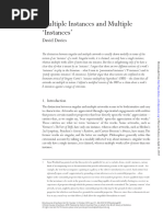 Davies, D. - Multiple Instances and Multiple 'Instances' (2010) (The British Journal of Aesthetics 2010-Oct 01 Vol. 50 Iss. 4)