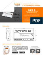 Fiche Technique Passerelle Communication ECU-C Apsystems