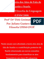 Slides Sobre A Teoria Dos Atos de Fala de Austin e Searle