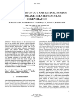 A Comparision of Oct and Retinal Fundus Images For Amd