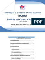 Jocos Ighr Bureaucracy Report As of June 30 2023 For Website