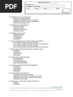 Evaluación Inicial 3º Eso 2022-23