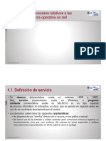 Gestión de Los Procesos Relativos A Los Servicios Del Sistema Operativo en Red