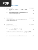 Unit 1 Algebra SL Review