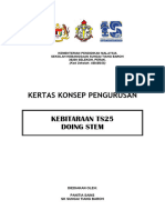 Kertas Konsep TS25 Doing Stem