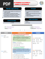 Les Nombres Rationnels Somme Et Difference Cours Et Exercices Ma