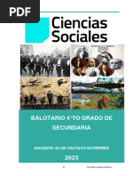 Balotario de Ciencias Sociales