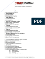 Estructura Del Trabajo Monografico