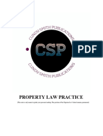 Property Law Practice