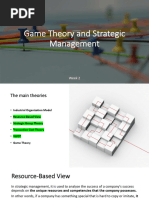 Game Theory and Strategic Management - W2