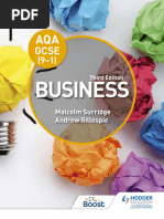 AQA GCSE Business Third Edition Sample Chapter