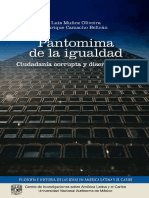 Pantomima de La Igualdad, Ciudadania Corrupta y Discriminación Muñoz L., Camacho E.