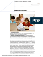 ¿Por Qué Las TIC en Educación - Blog de Educación - SMConectados