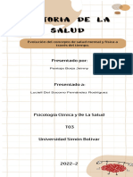 Historia de La Salud.