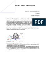 A Hélice e Seus Efeitos Aerodinâmicos