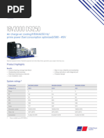 PG Spec 18V2000DS1250 1130kVA 3B FC 50Hz