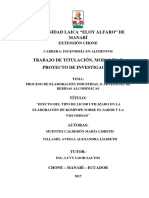 (1library - Co) Efecto Del Tipo de Licor Utilizado en La Elaboración de Rompope Sobre El Sabor y La Viscosidad