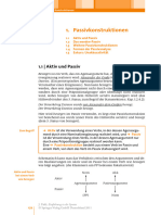 Passivkonstruktionen: 1.1 - Aktiv Und Passiv