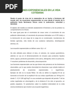 Funciones Exponenciales en La Vida Cotidiana