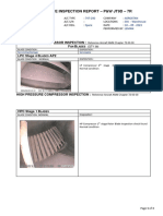 Engine Borescope Report Jt9d - 7r SN p715094