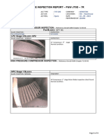 Engine Borescope Report Jt9d - 7r SN p715094