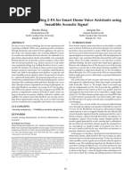 Handlock: Enabling 2-Fa For Smart Home Voice Assistants Using Inaudible Acoustic Signal