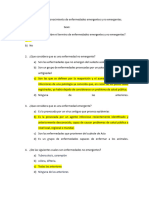 Encuesta Sobre El Conocimiento de Enferemedades Emergentes y No Emergentes