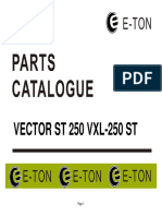 E-TON Vector ST 250 Vxl-250 St-Part Manual