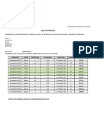 Lista de Precios LAB Bodega DF MEJOR PRECIO