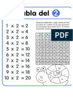 Cuadernillo Aprender A Multiplicar