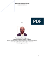 CV - Adeola Adenikinju